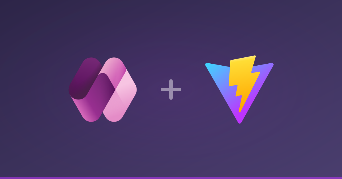 Power Apps Code App: Pick Any Vite Framework